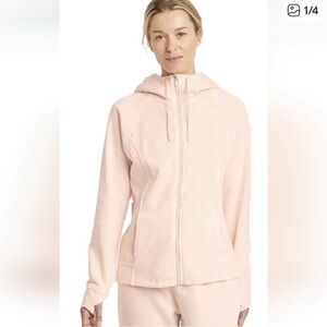 All in motion hoodie zip front hoodie L